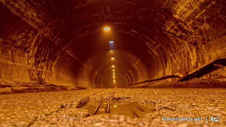 به‌ وێنه‌.. ڕۆژ دوای ڕۆژ تونێلی ده‌ربه‌ندیخان مه‌ترسیدارتر ده‌بێت